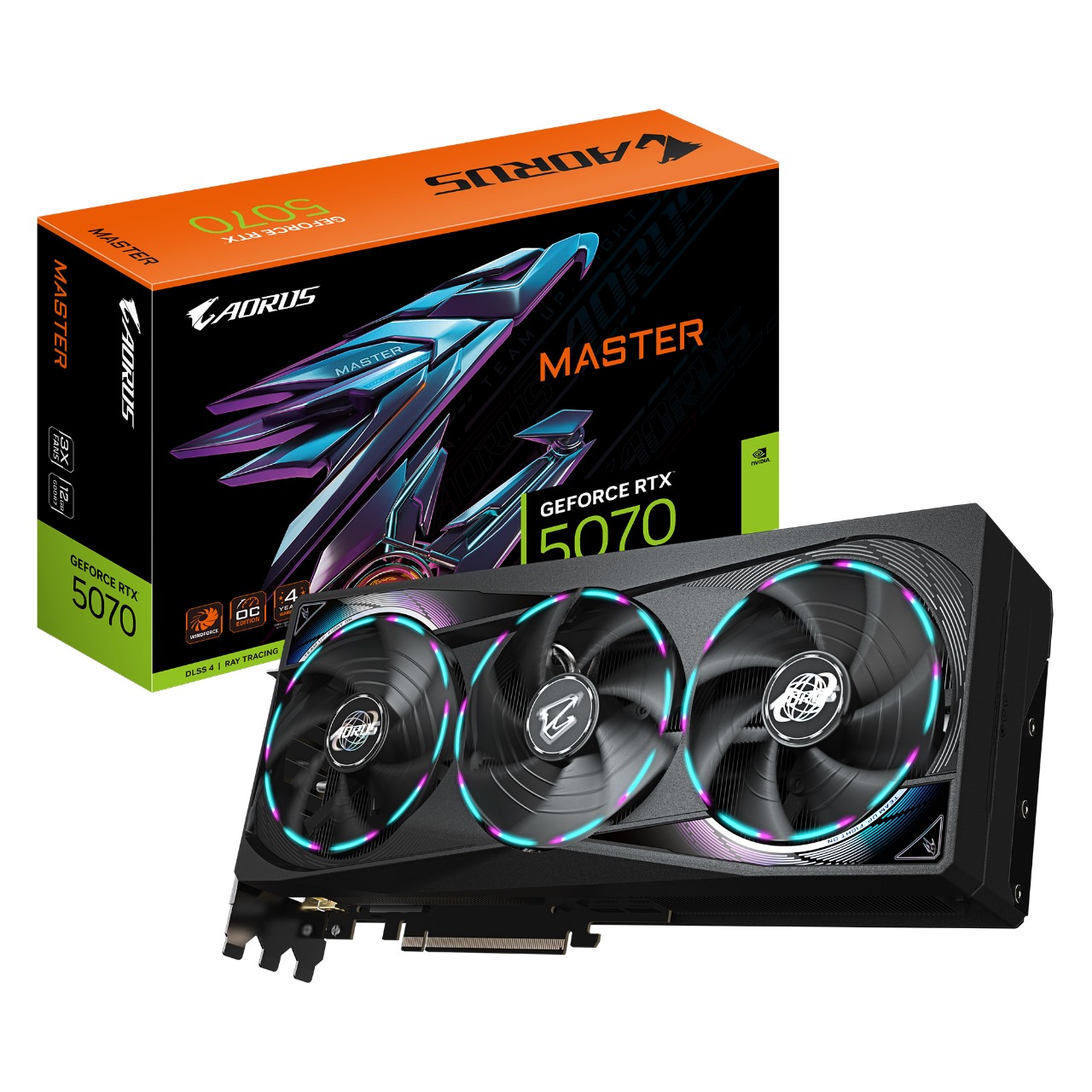 Gigabyte RTX 5070 AORUS MASTER 12G